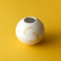 Tempo Sphere Dry Flower Vase SMALL（White）